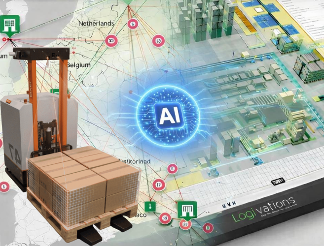 Pixel PT robot on the shop floor during a live demonstration