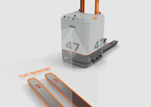 Pixel PT robots on the LogiMAT 2024 exhibition stand